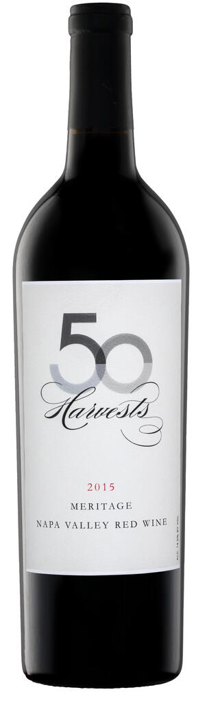 J. McClelland Cellars 50 Harvests 2015 Napa Valley Red Meritage Bottle Preview