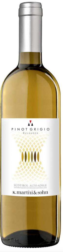K.Martini & Sohn Alto Adige Pinot Grigio DOC Bottle Preview