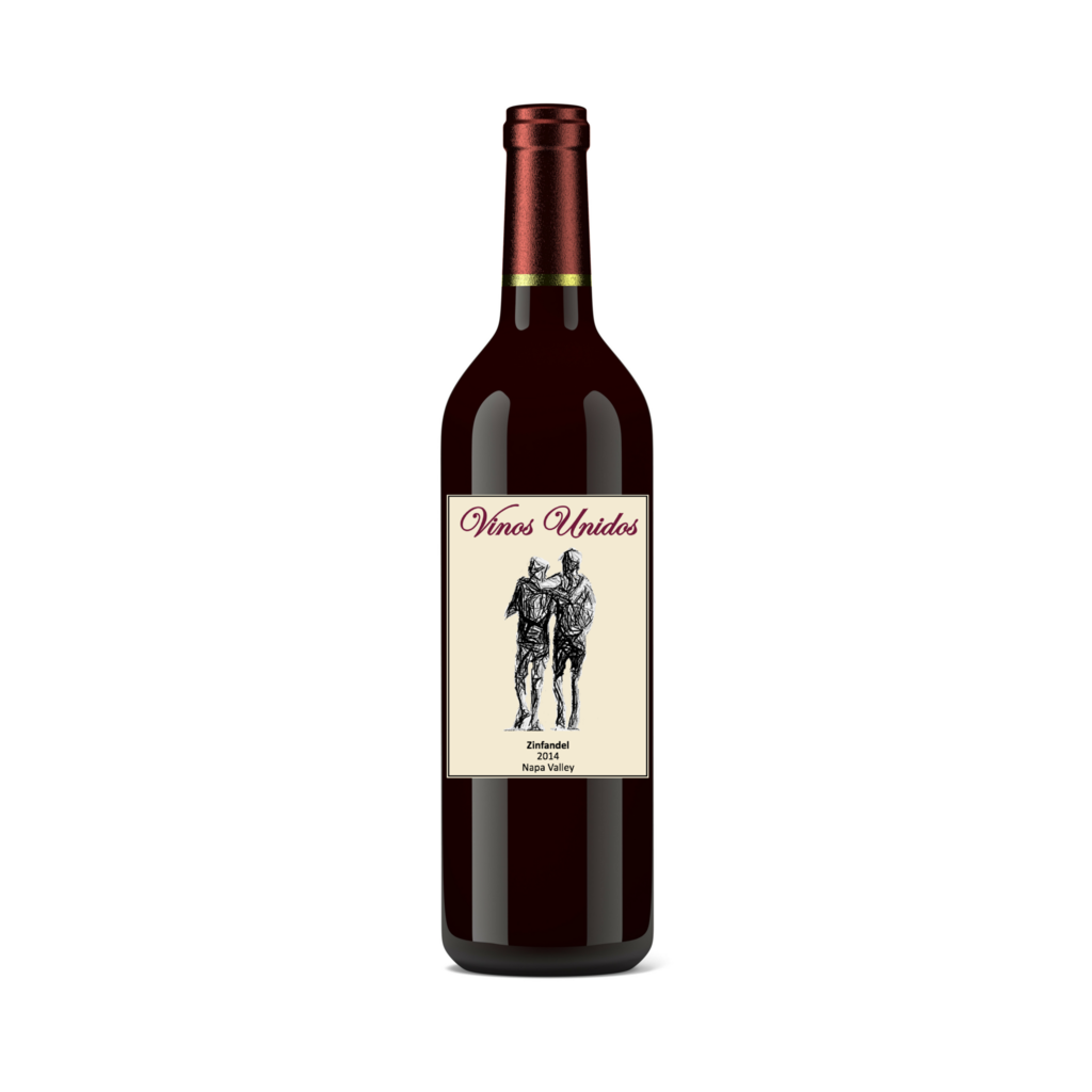 Vinos Unidos Wine Zinfandel Bottle Preview