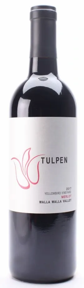 Tulpen Cellars Walla Walla Valley Merlot Yellow Bird Vineyard Bottle Preview