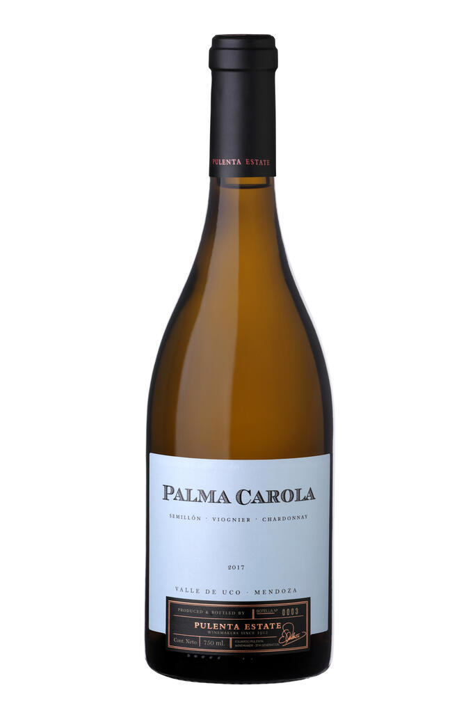 Pulenta Estate PALMA CAROLA WHITE BLEND Bottle Preview