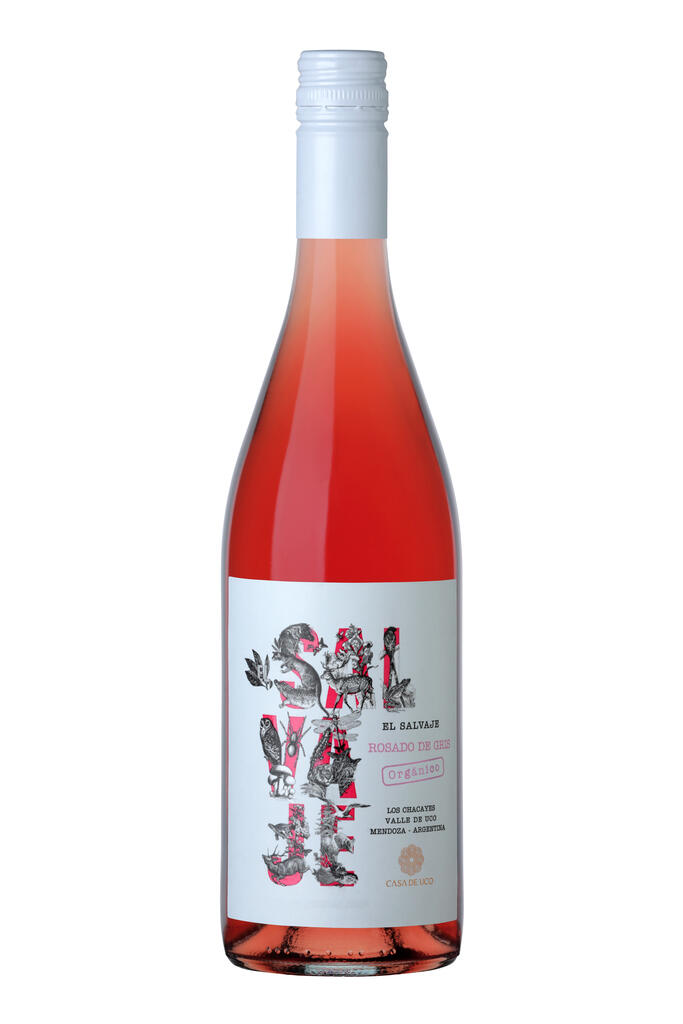 Casa de Uco El Salvaje Orgánico Rosado de Gris Bottle Preview