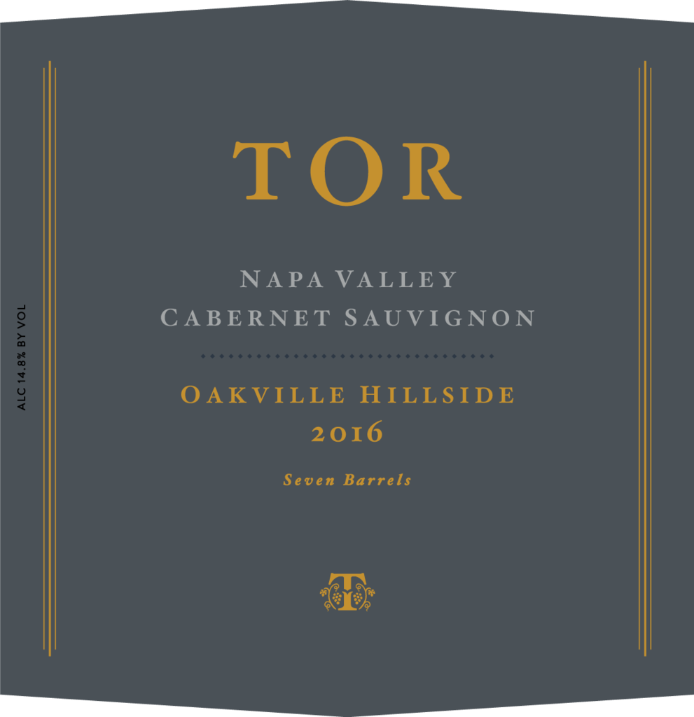 TOR Wines Oakvillle Hillside Bottle Preview