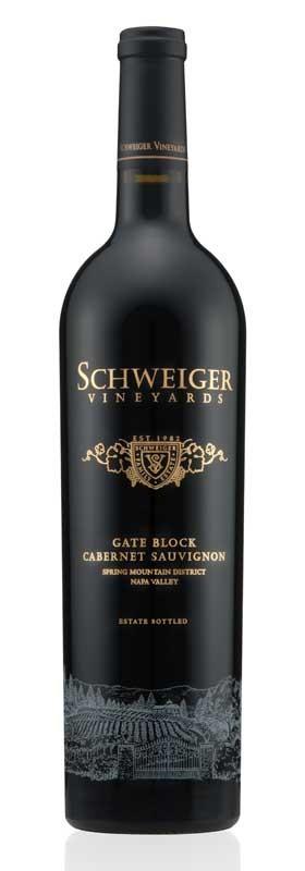 Schweiger Vineyards Cabernet Sauvignon Gate Block Bottle Preview