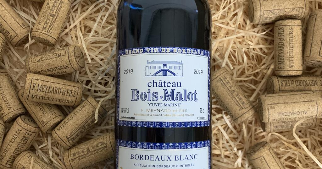 Château Bois Malot Château Bois Malot - AOC Bordeaux Blanc - Cuvée "Marine" Bottle Preview