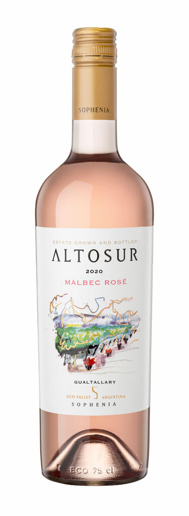 Finca Sophenia ALTOSUR Malbec Rosé Bottle Preview