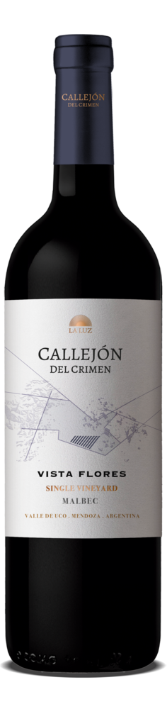 Vinos de La Luz Single Vineyard Vista Flores. Fruity character typical from Tunuyán region. Bottle Preview