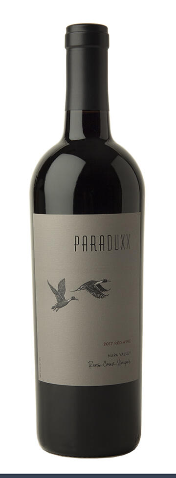 Paraduxx Napa Valley Red Wine Rector Creek Vineyard Bottle Preview