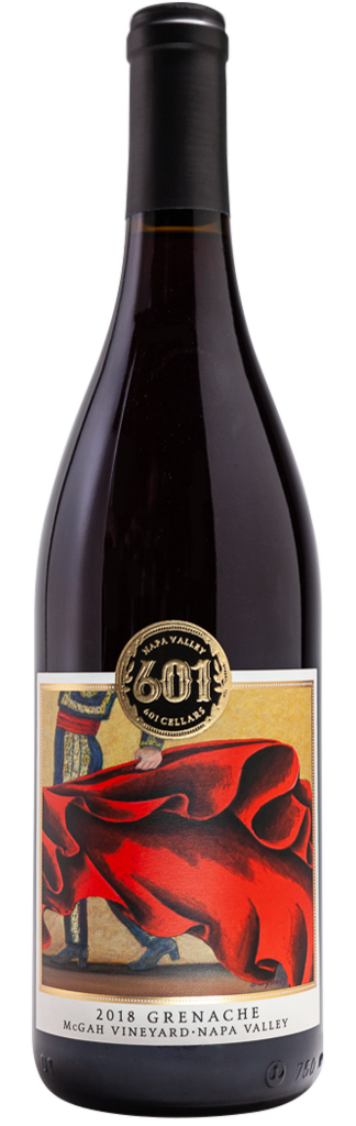 601 Cellars Napa Valley Grenache- Heritage McGah Vineyard Bottle Preview