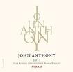 John Anthony Vineyards John Anthony Oak Knoll District Syrah Bottle Preview