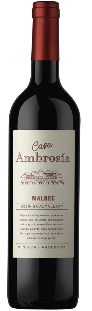 Finca Ambrosia Casa Ambrosia Malbec Bottle Preview