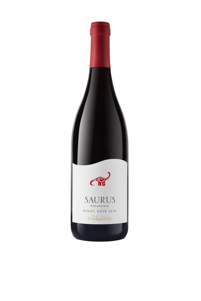 Bodega Familia Schroeder SAURUS Pinot Noir Bottle Preview