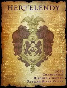 Hertelendy Vineyards Chardonnay Russian River Valley Bottle Preview