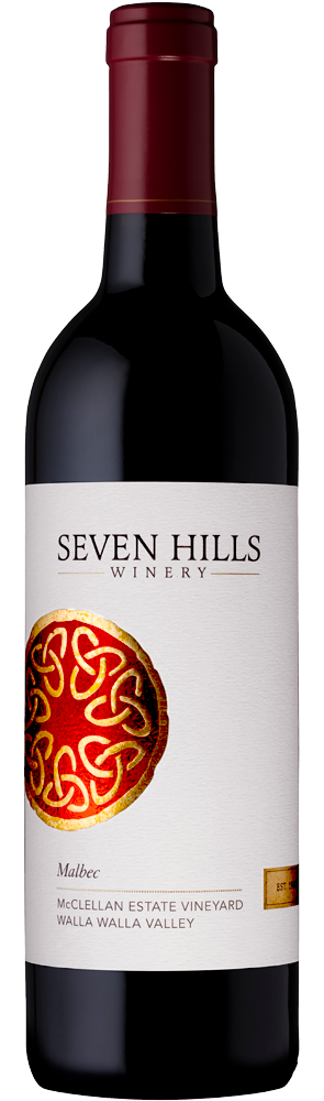Seven Hills Winery McClellan Estate Vineyard Malbec Bottle Preview