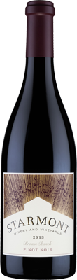 Starmont Winery & Vineyards Pinot Noir, Brown Ranch Bottle Preview