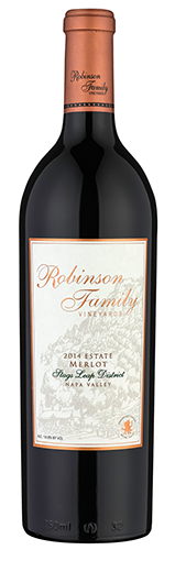 Robinson Family Vineyards Estate Merlot Bottle Preview