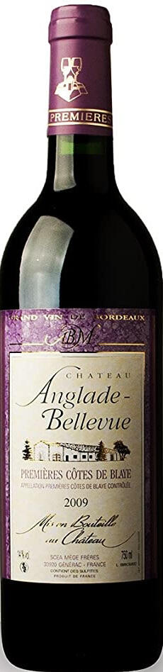 Château Anglade Bellevue Château Anglade Bellevue Côtes de Bordeaux Bottle Preview