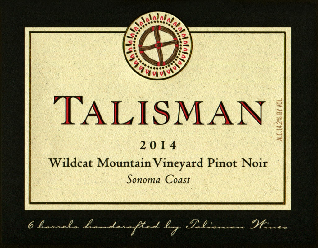 Talisman Wine Wildcat Mountain Vineyard Pinot Noir Bottle Preview
