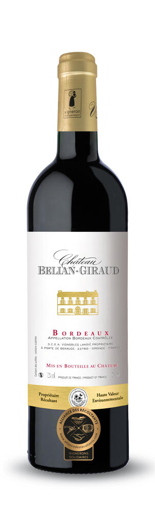 Alliance des Récoltants Château Belian-Giraud Bottle Preview
