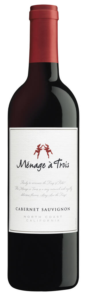 Ménage à Trois Wines Ménage à Trois Cabernet Sauvignon Bottle Preview