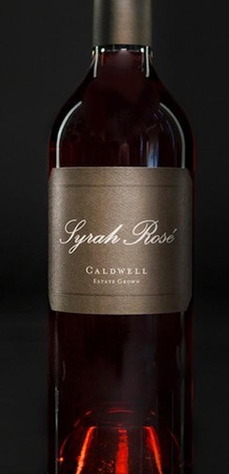 Caldwell Vineyard Syrah Rosé Bottle Preview