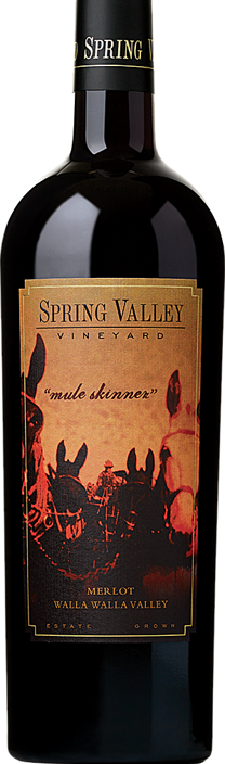 Spring Valley Vineyard Mule Skinner Merlot Bottle Preview