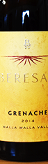 Balboa Winery Beresan Grenache Bottle Preview