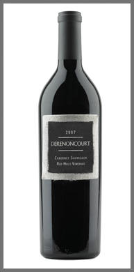 Derenoncourt California LAKE COUNTY CABERNET SAUVIGNON, RED HILLS VINEYARD Bottle Preview