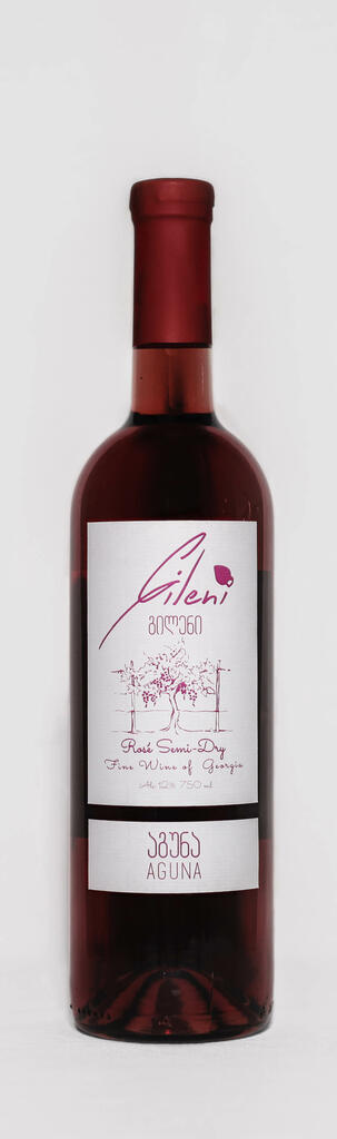 Gileni Aguna-Rose Semi dry Bottle Preview