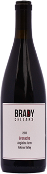 Brady Cellars Grenache Bottle Preview