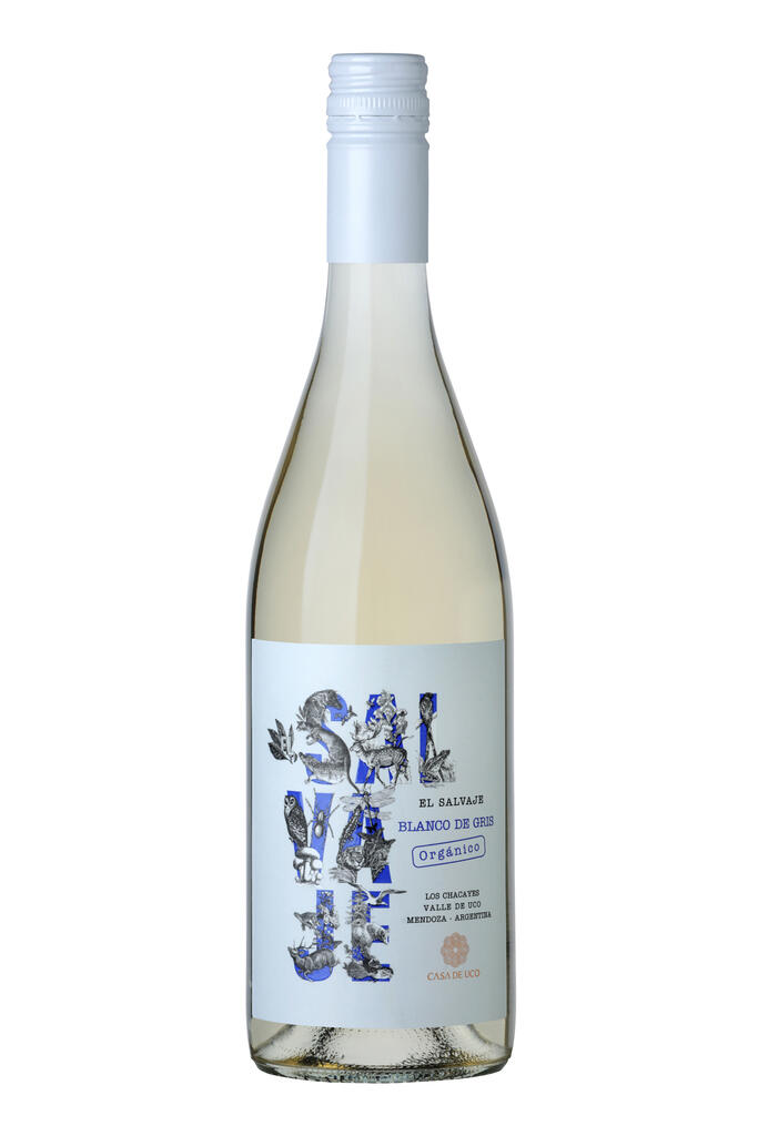 Casa de Uco El Salvaje Orgánico Blanco de Gris Bottle Preview