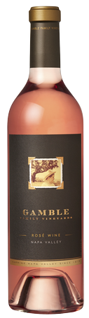 Gamble Family Vineyards Rosé Wine Bottle Preview