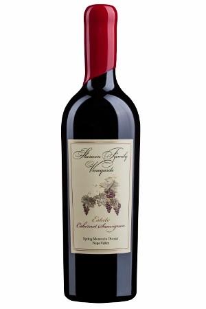 Sherwin Family Vineyards Estate Cabernet Sauvignon Bottle Preview
