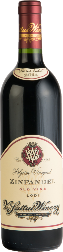 V. Sattui Winery Pilgrim Vineyard Zinfandel Bottle Preview