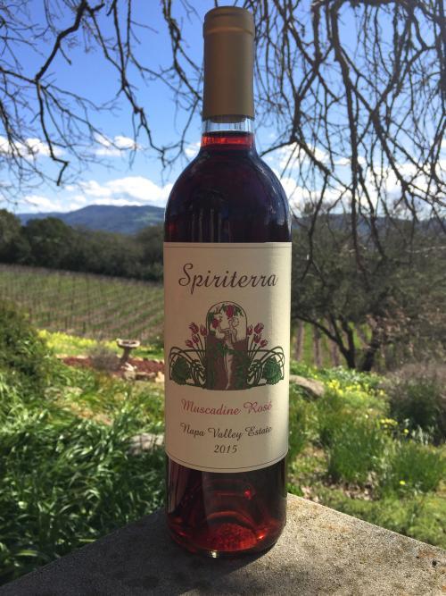 Spiriterra Vineyards Muscadine Rosé Bottle Preview