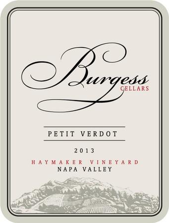Burgess Cellars Petit Verdot Bottle Preview