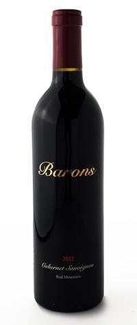 Barons Winery Red Mountain Cabernet Sauvignon Bottle Preview