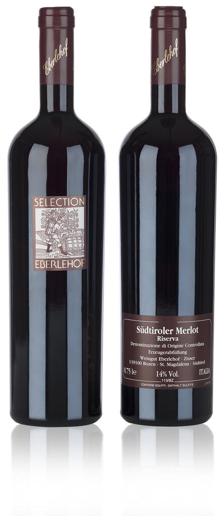 Eberlehof Alto Adige DOC Merlot Selection Bottle Preview