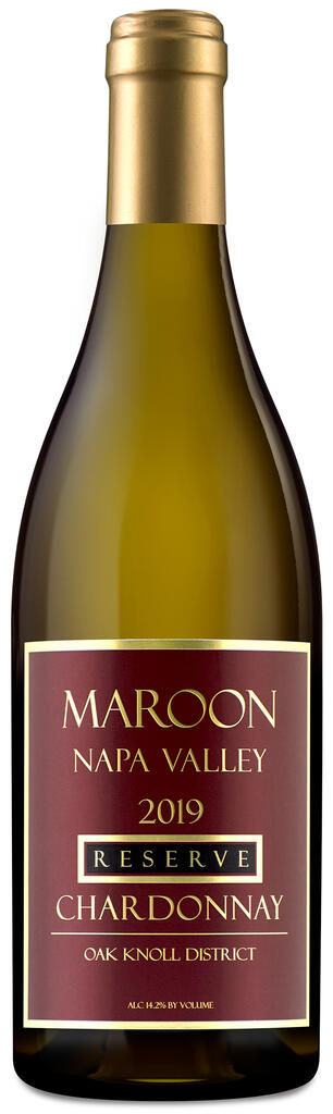 Maroon Wines Reserve Oak Knoll Chardonnay Bottle Preview