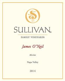 Sullivan Vineyards James O'Neil Merlot Bottle Preview