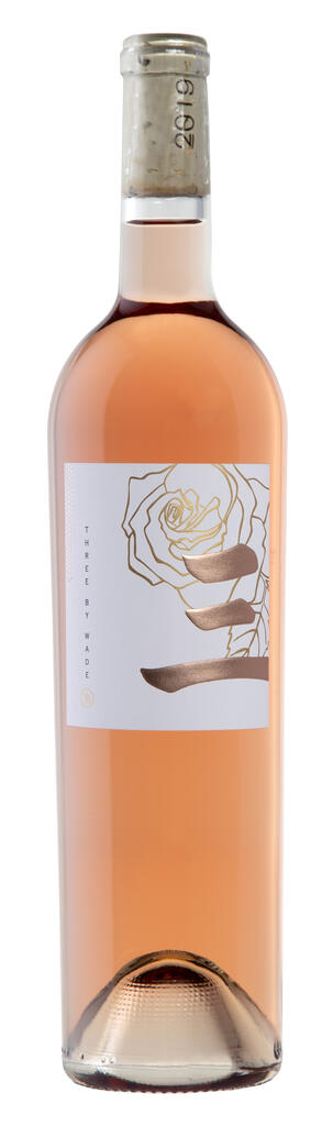 Wade Cellars Three by Wade Rosé Bottle Preview