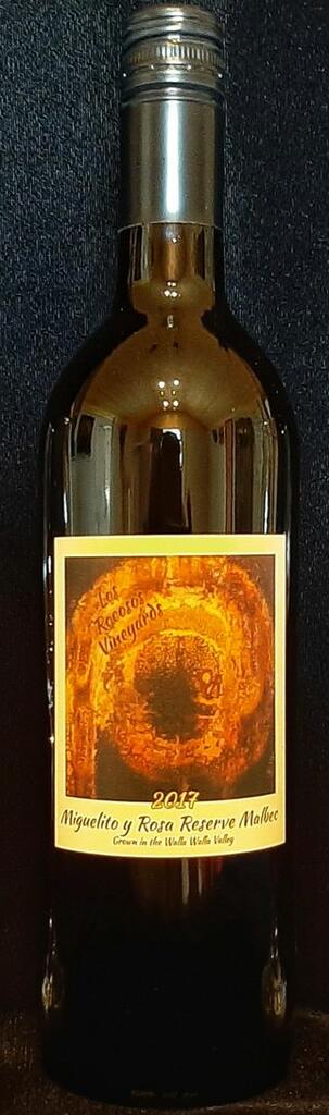 Los Rocosos Vineyards Miguelito y Rosa Reserve Malbec Bottle Preview