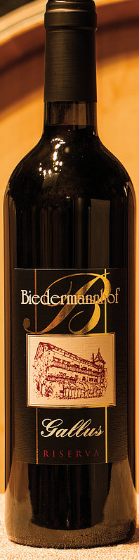 Biedermannhof South Tyrolean Lagrein-Merlot "Gallus" Bottle Preview