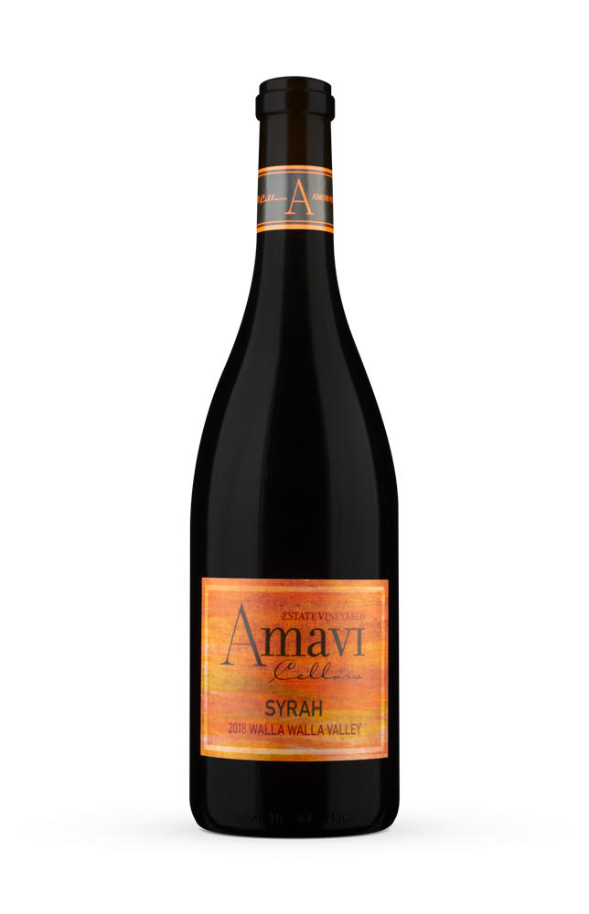 Amavi Cellars Syrah Bottle Preview