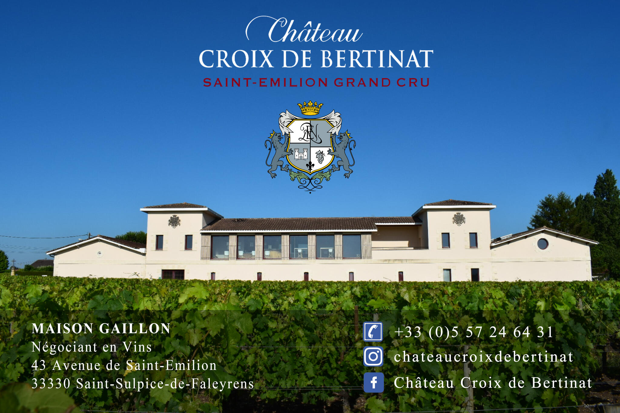Château Croix de Bertinat Cover Image
