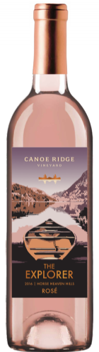 Canoe Ridge Vineyard The Explorer Rosé Bottle Preview