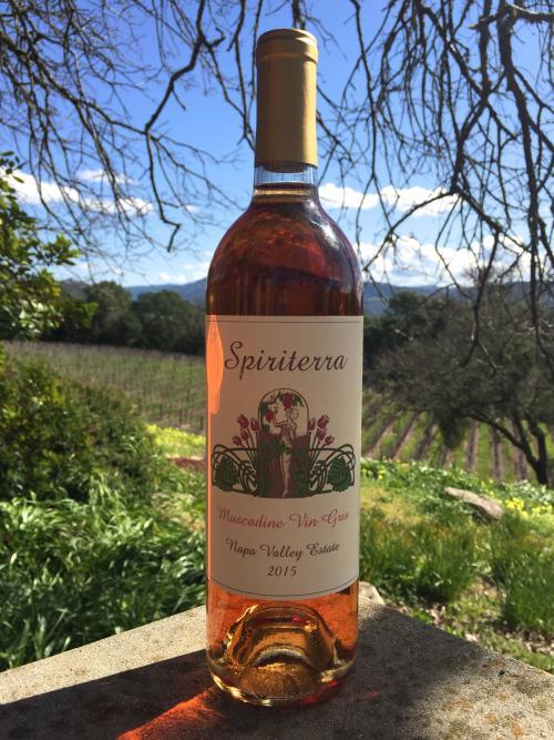 Spiriterra Vineyards Muscadine Vin Gris Bottle Preview