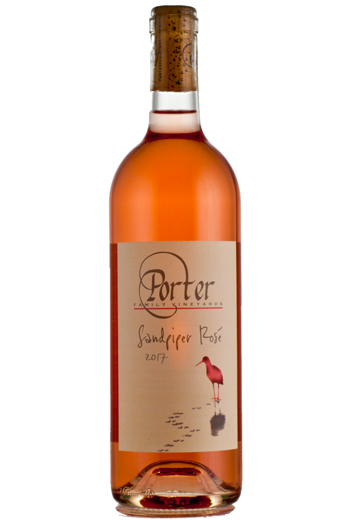 Porter Family Vineyards Sandpiper Rosé Bottle Preview