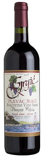 Grgich Hills Estate Plavac Mali, Grgic Vina Bottle Preview