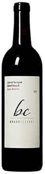 Brady Cellars Cabernet Sauvignon - Upland Vineyard Bottle Preview